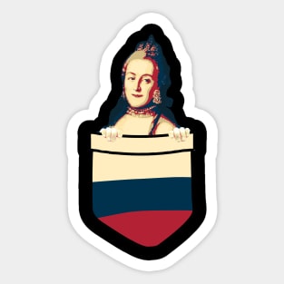 Catherine The Great In My Pocket Sticker